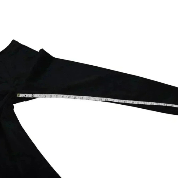 Banana Republic Skinny Velvet Pant Mid Rise Black Size 28 - Picture 11 of 11